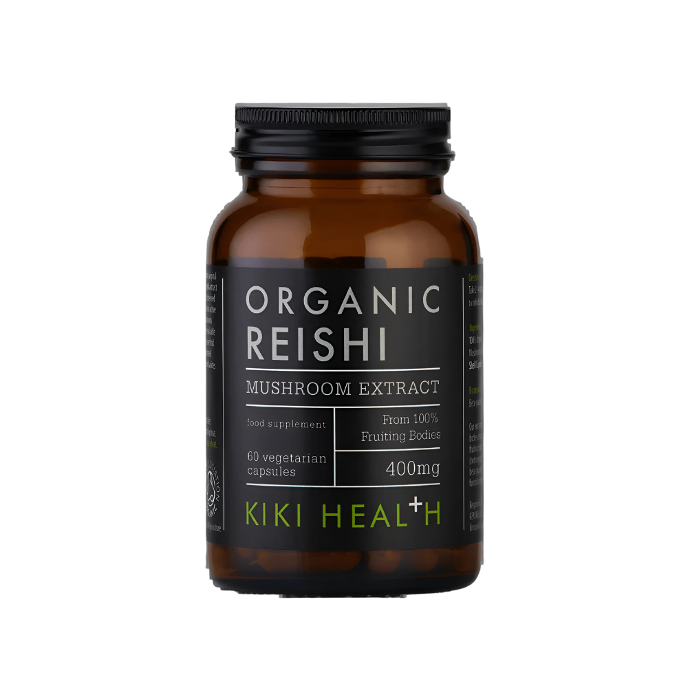 KIKI Health, Organic Reishi Mushroom Extract 60 Vegetarian Capsules
