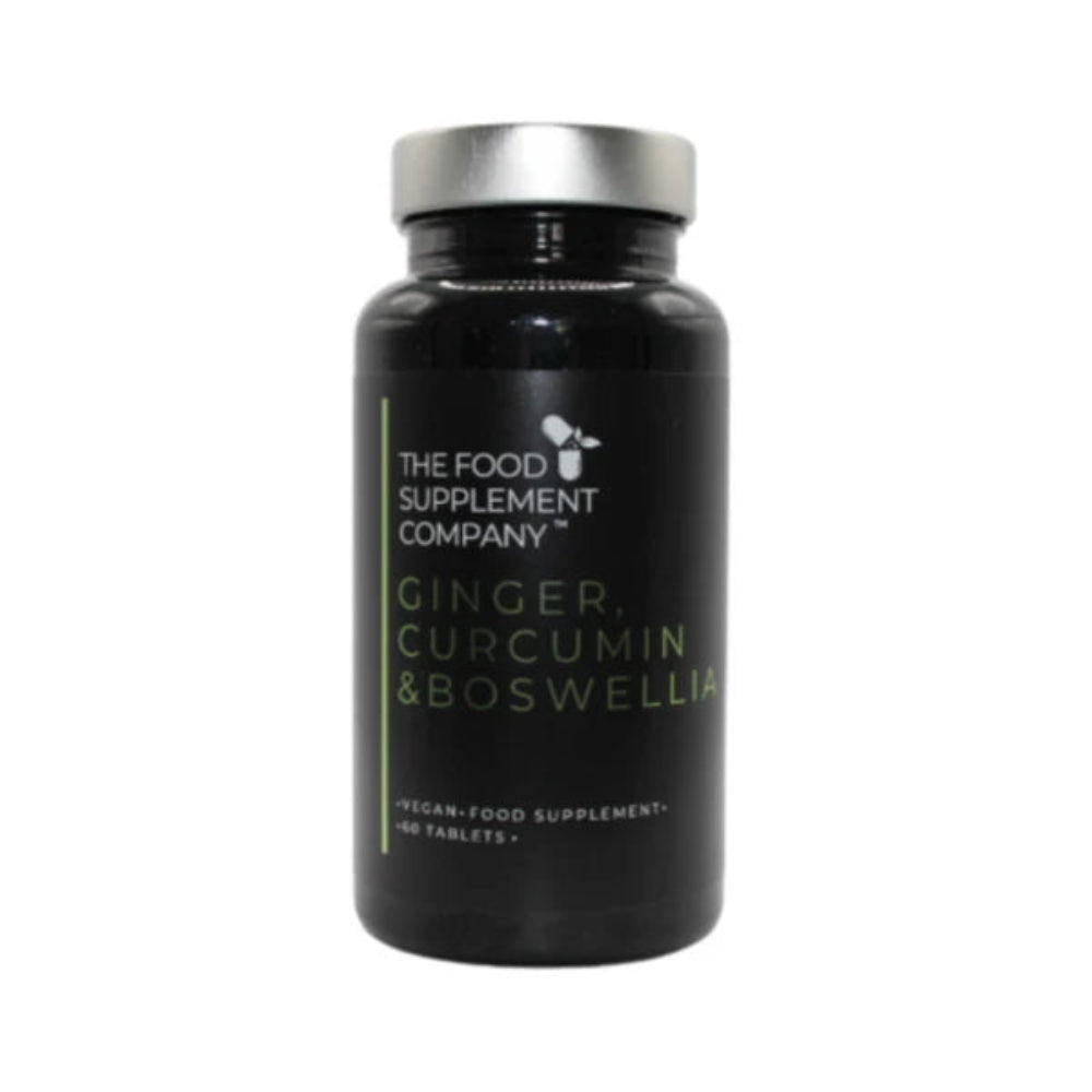 Food Supplement Company, Ginger Curcumin & Boswellia 60 Caps