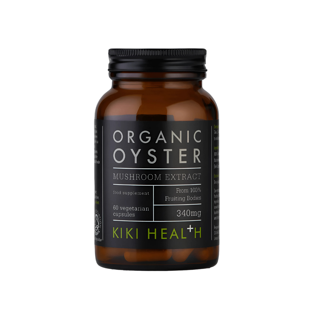KIKI Health, Organic Oyster Mushroom Extract 60 Vegetarian Capsules