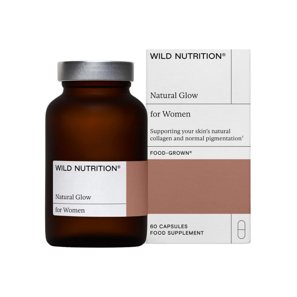 Wild Nutrition, Food-Grown® Natural Glow 60 Capsules