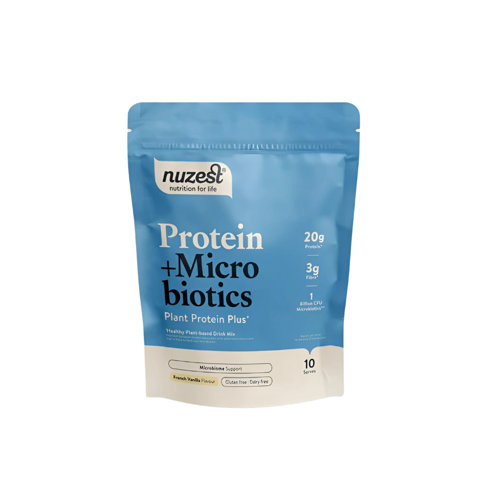 Nuzest®, Plant Protein Plus+ Protein & Microbiotics French Vanilla 300g