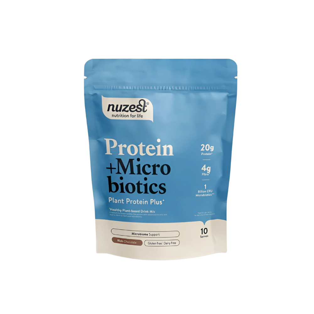 Nuzest®, Plant Protein Plus+ Protein & Microbiotics Rich Chocolate 300g