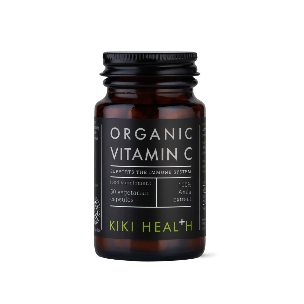 KIKI Health, Organic Vitamin C 50 Vegetarian Capsules