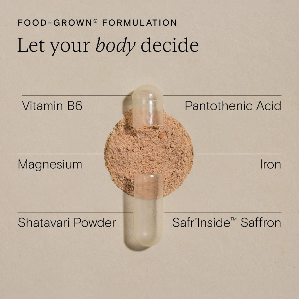 Wild Nutrition, Food-Grown® Perimenopause Complex 60 Capsules