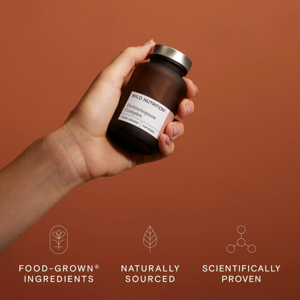 Wild Nutrition, Food-Grown® Perimenopause Complex 60 Capsules