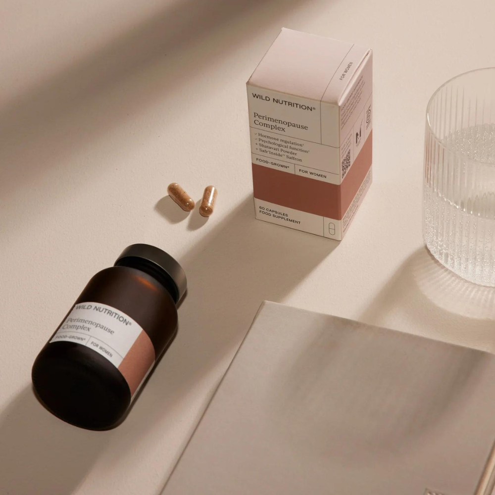 Wild Nutrition, Food-Grown® Perimenopause Complex 60 Capsules