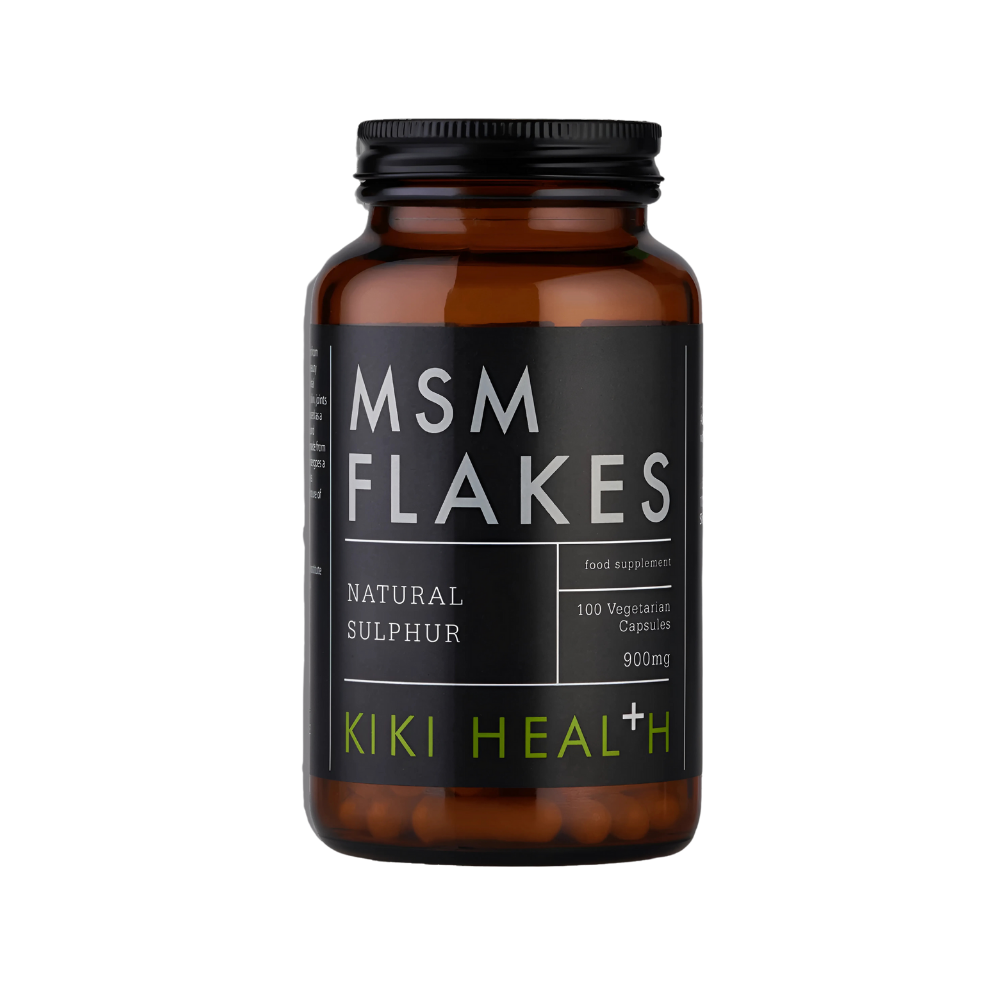 KIKI Health, MSM Flakes 100 Vegetarian Capsules
