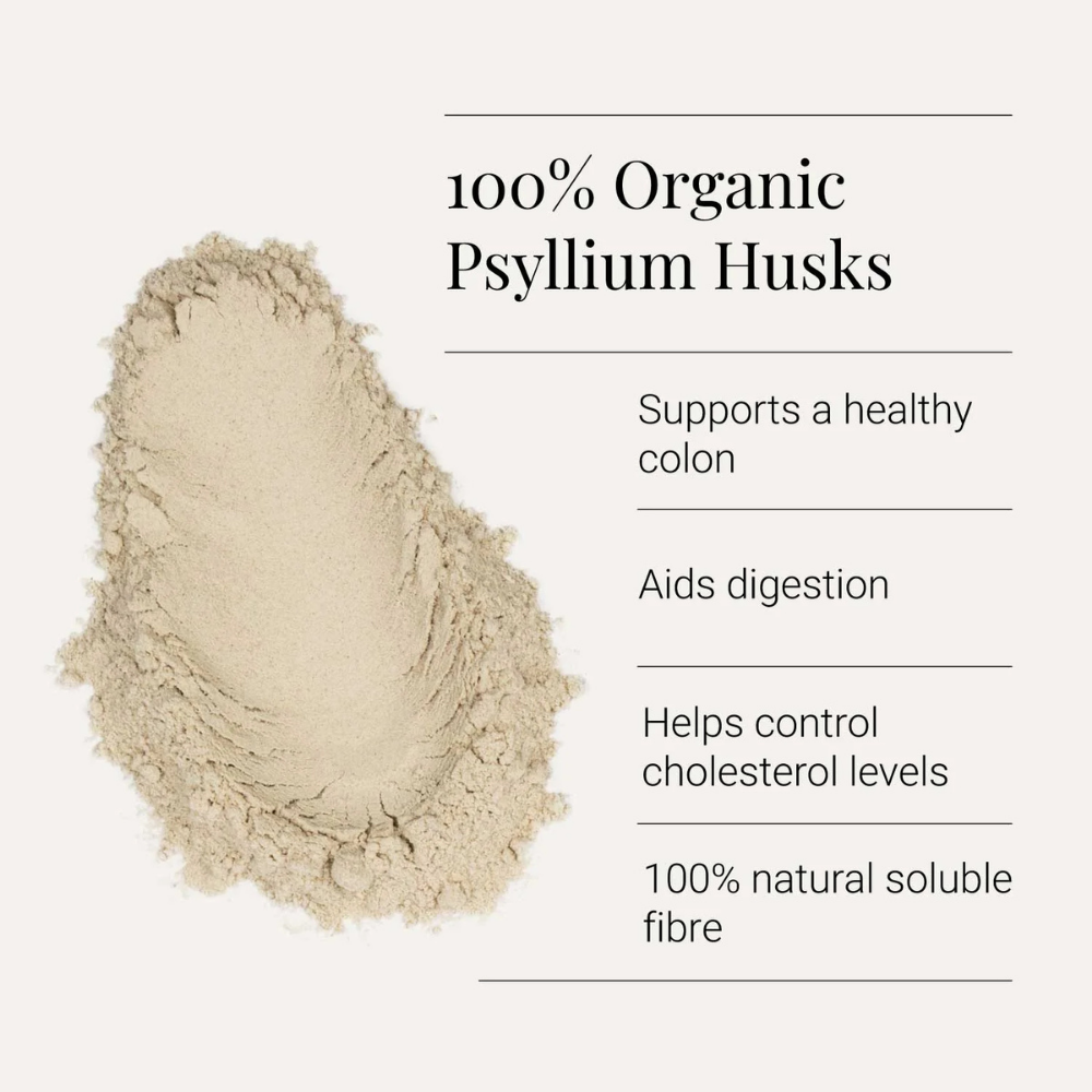 KIKI Health, Organic Psyllium Husk Powder 275g