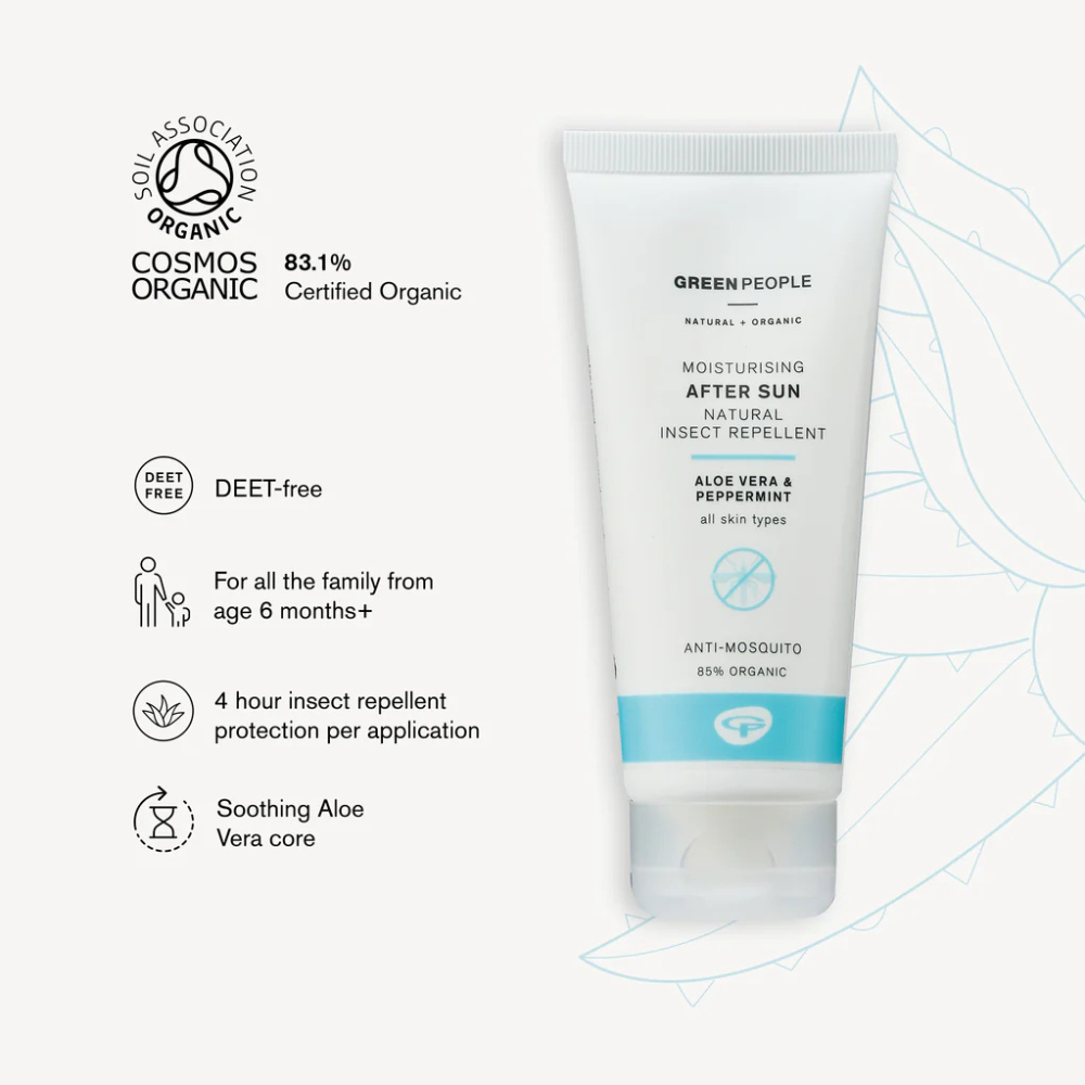 Green People, Moisturising After Sun with Natural Insect Repellent Travel Size 100ml