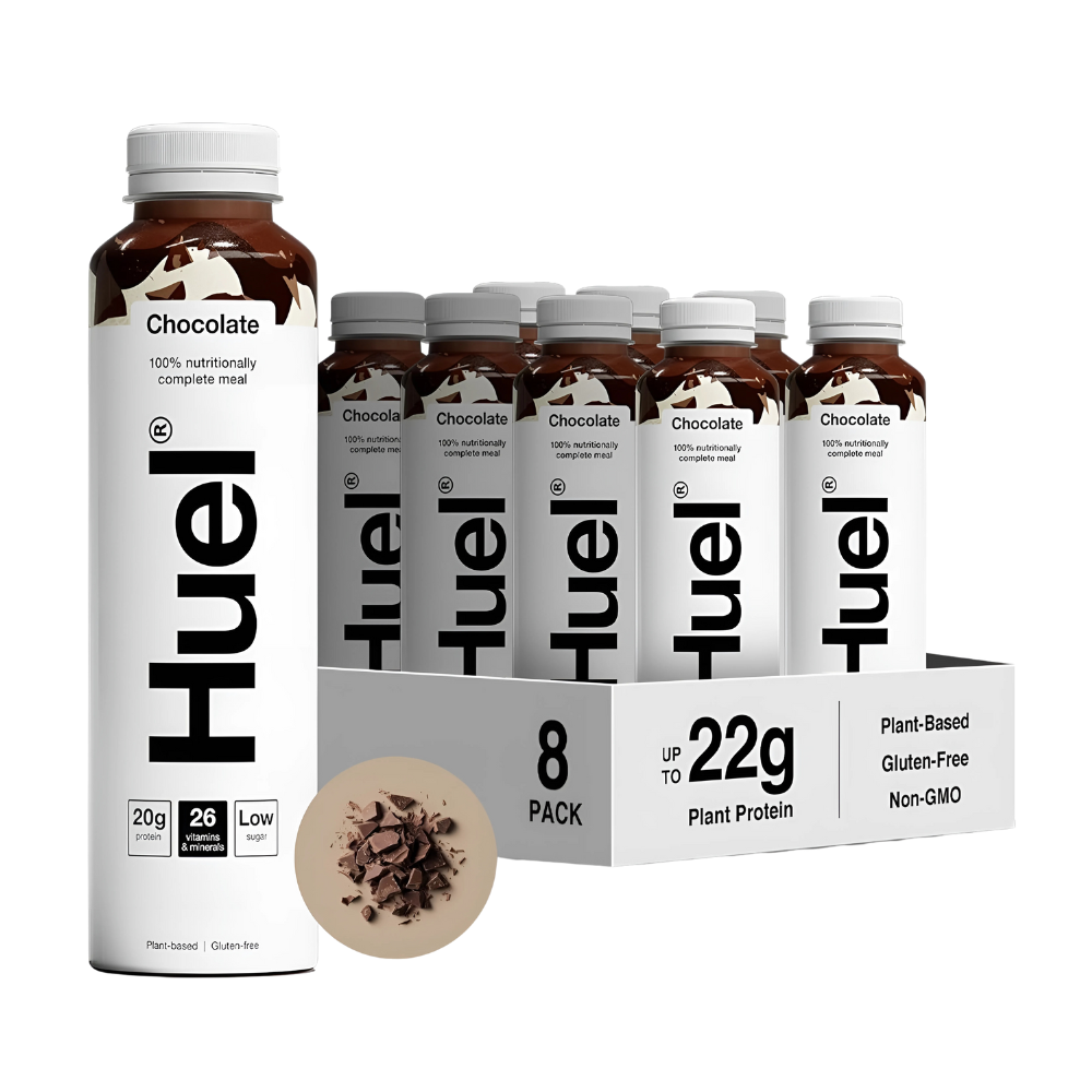 Huel®, Ready-to-Drink Meal Complete Nutrition 500ml x 8 Pack Chocolate