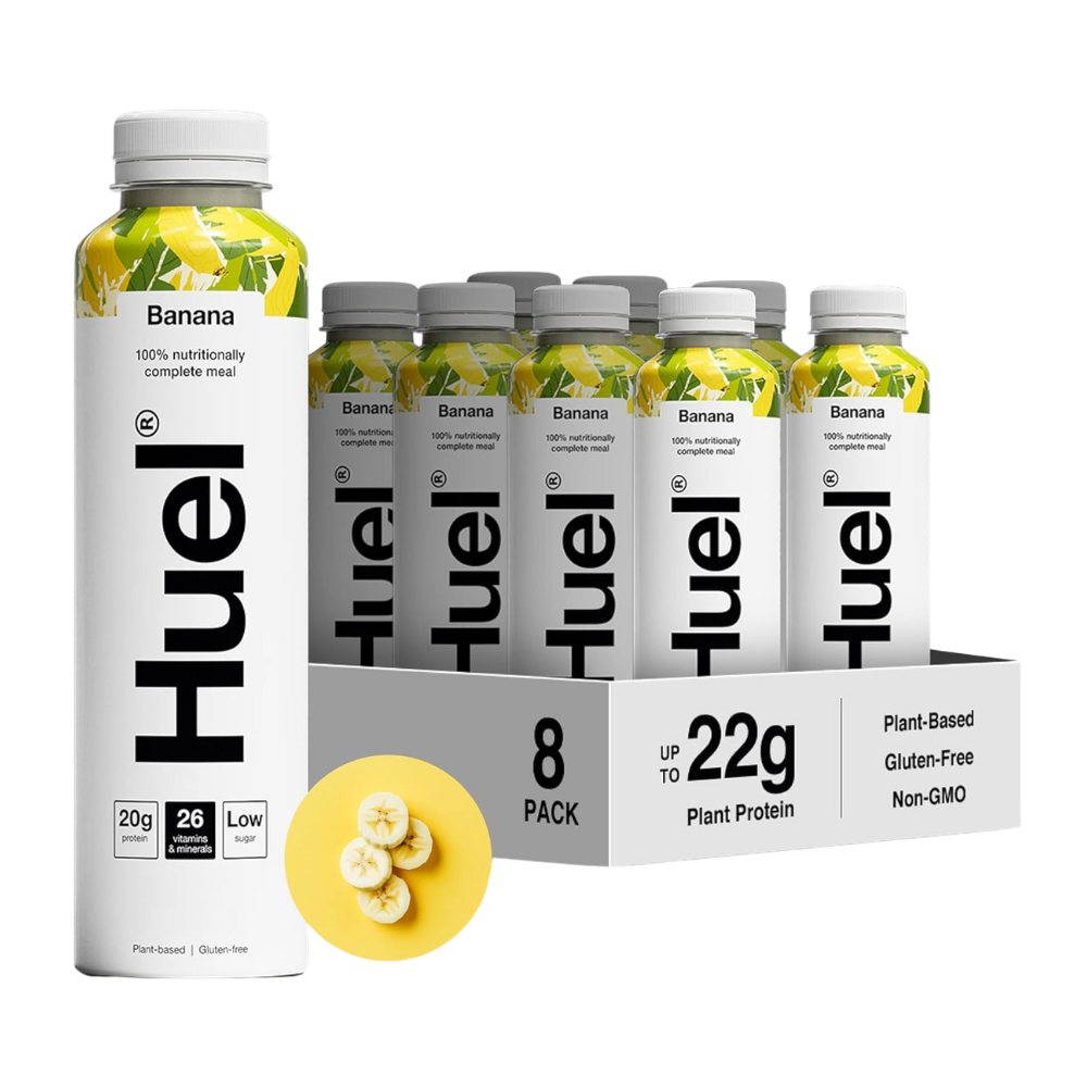 Huel®, Ready-to-Drink Meal Complete Nutrition 500ml x 8 Pack Banana