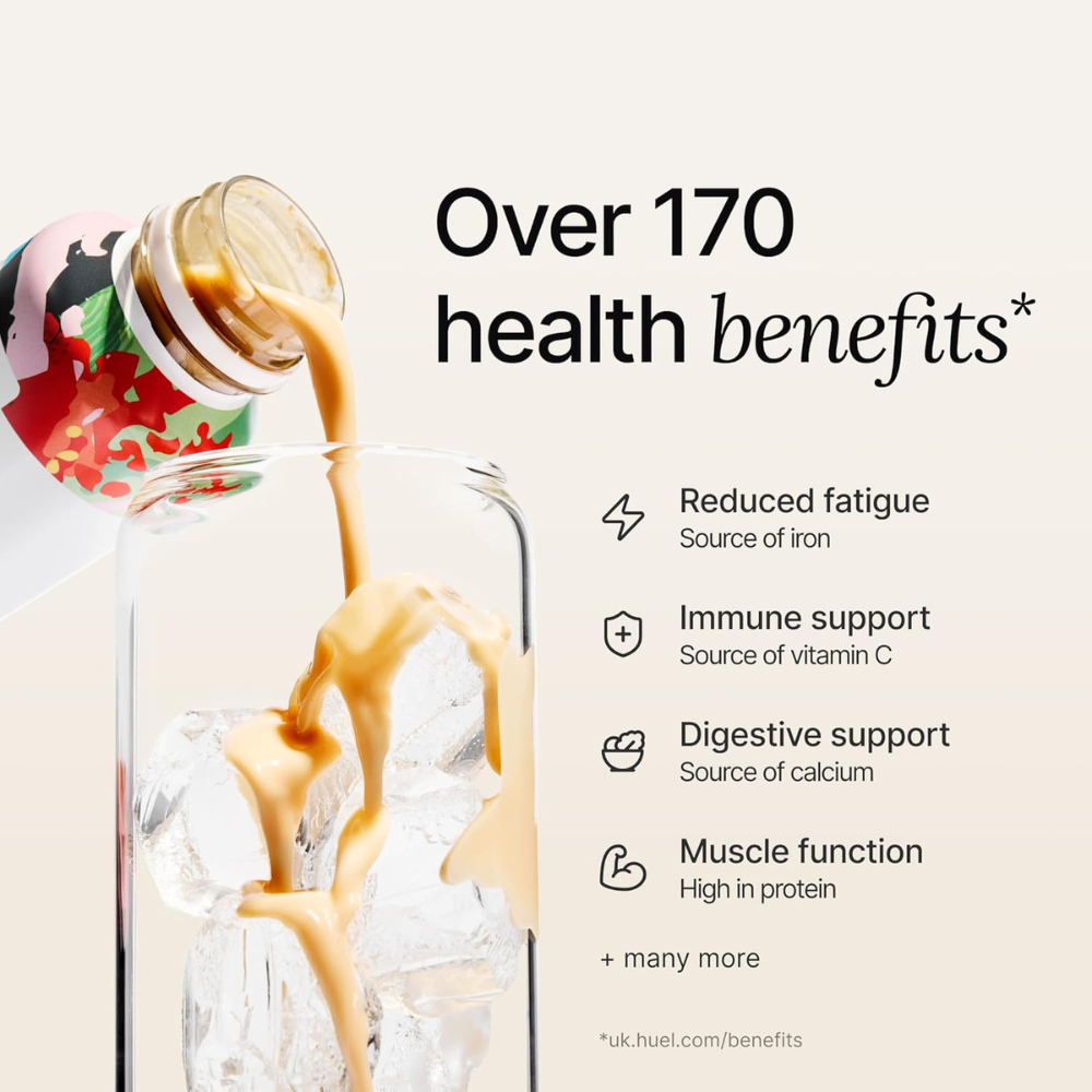 Huel®, Ready-to-Drink Meal Complete Nutrition 500ml x 8 Pack Berry