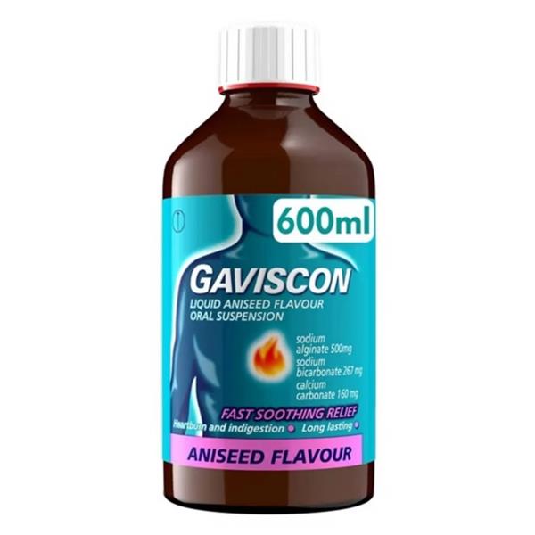 Gaviscon Aniseed Liquid X 600ml