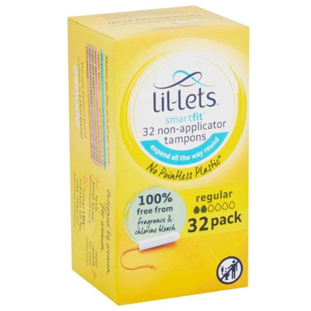 Lil-lets, Smartfit Non-Applicator Tampons Regular X32