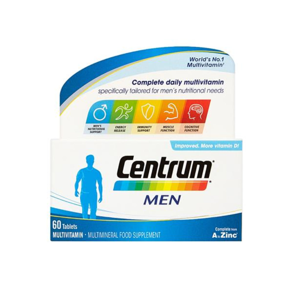 Centrum, For Men Multivitamins 60 Tablets