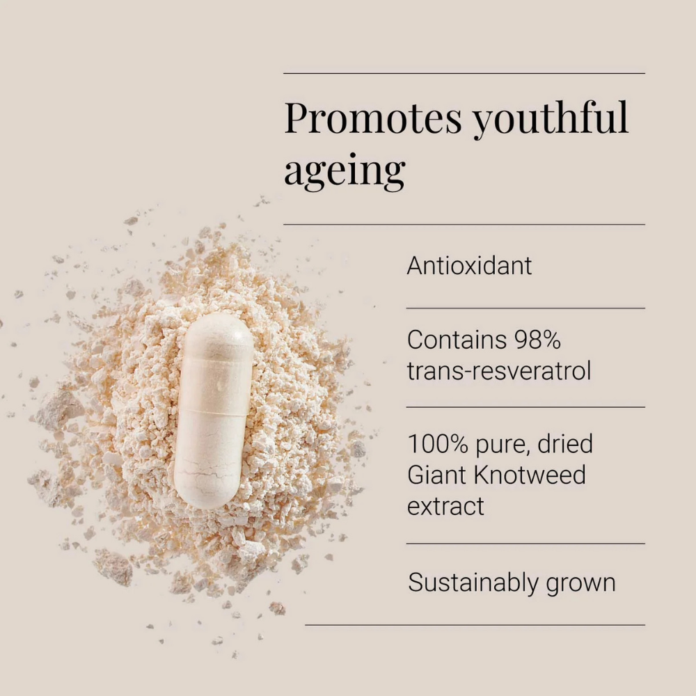 KIKI Health, Resveratrol 60 Vegetarian Capsules