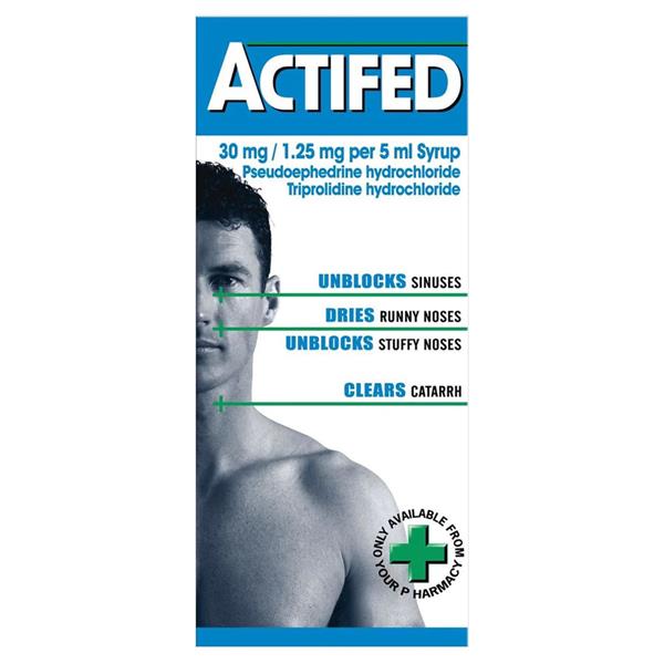 Actifed Syrup 100ml