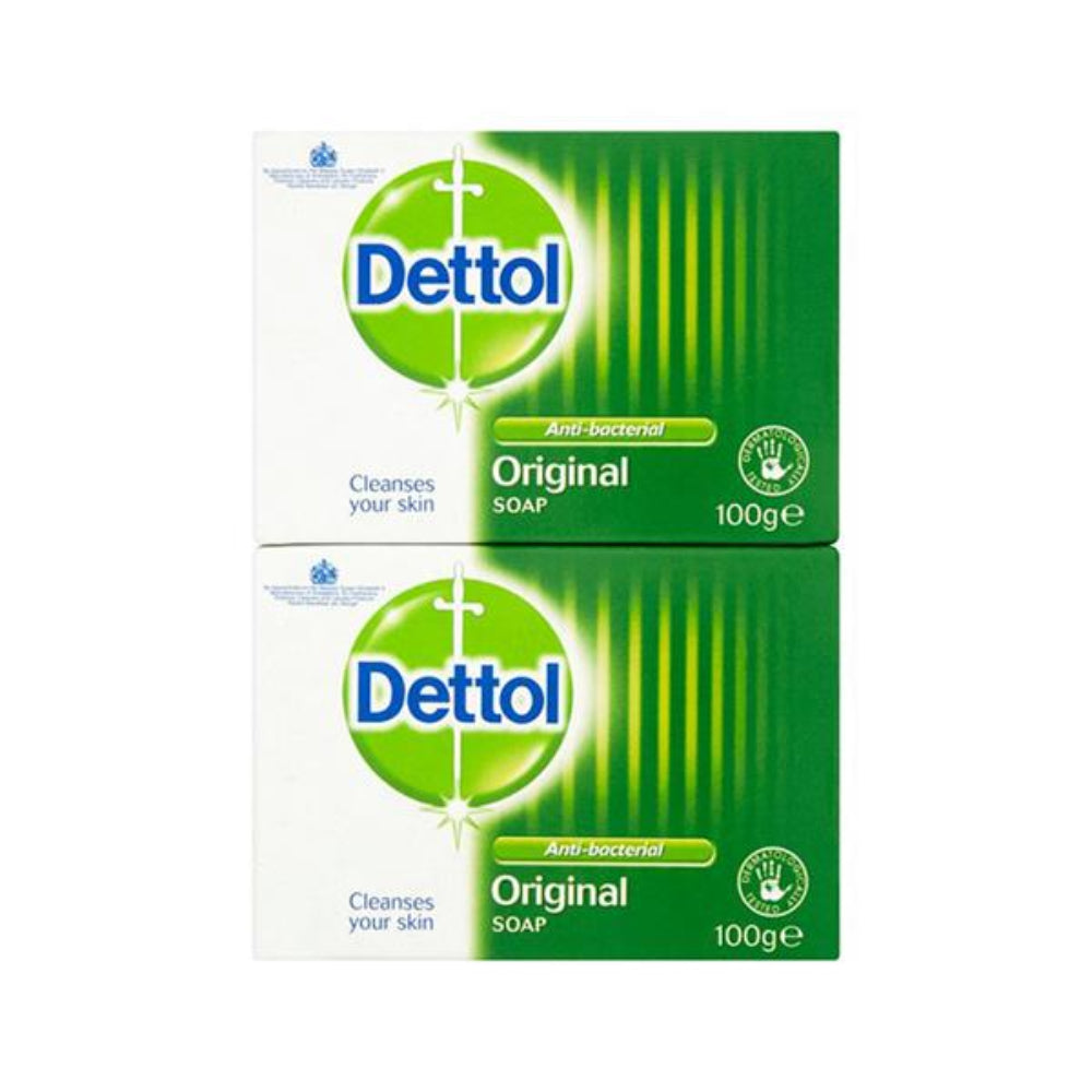 Dettol Soap twin pack 2 x 100g