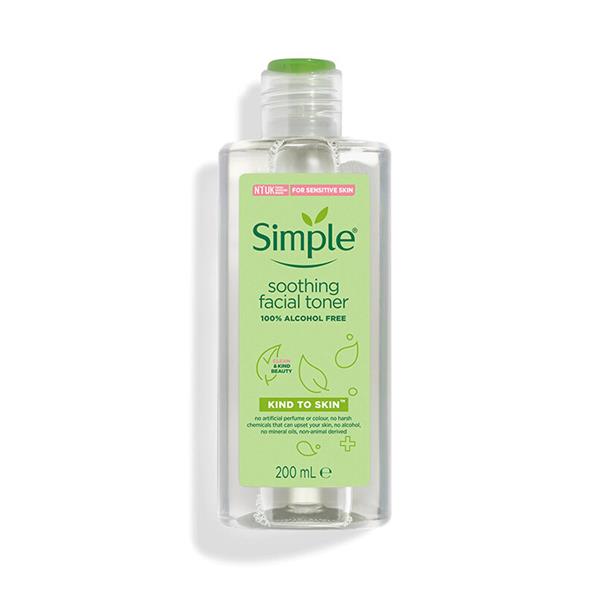 Simple, Soothing Facial Toner 100% Alcohol Free 200ml