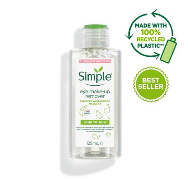 Simple, Kind To Eyes Make-Up Remover 125ml