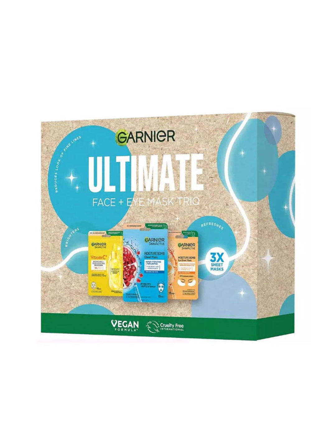 Garnier Ultimate Face Eye Trio Pack