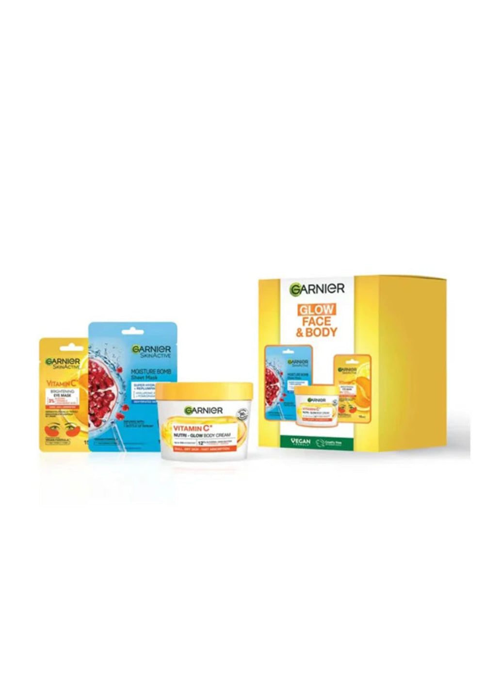 Garnier, Ultimate Face & Body Trio Gift Set