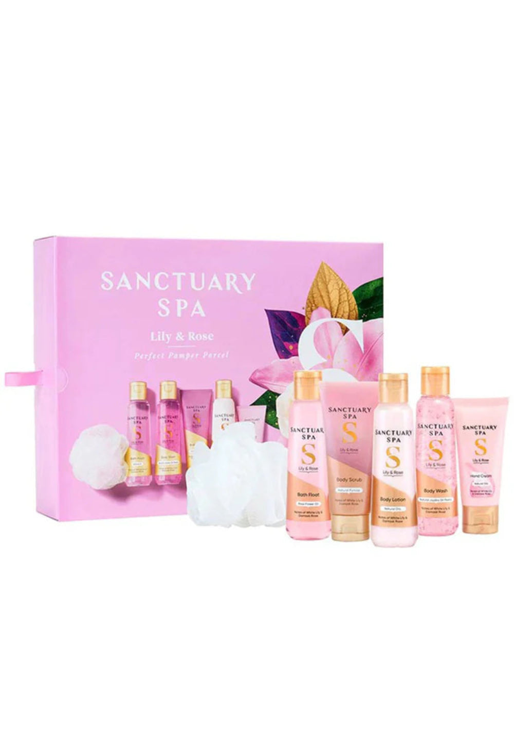 Sanctuary Lily & Rose Perfect Pamper Parcel Gift Set