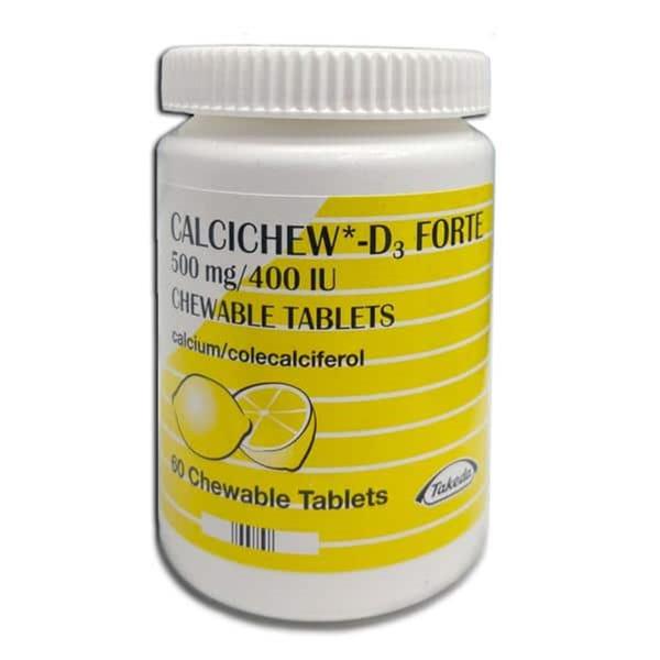 Calcichew D3 Forte Chewable Tablets 60