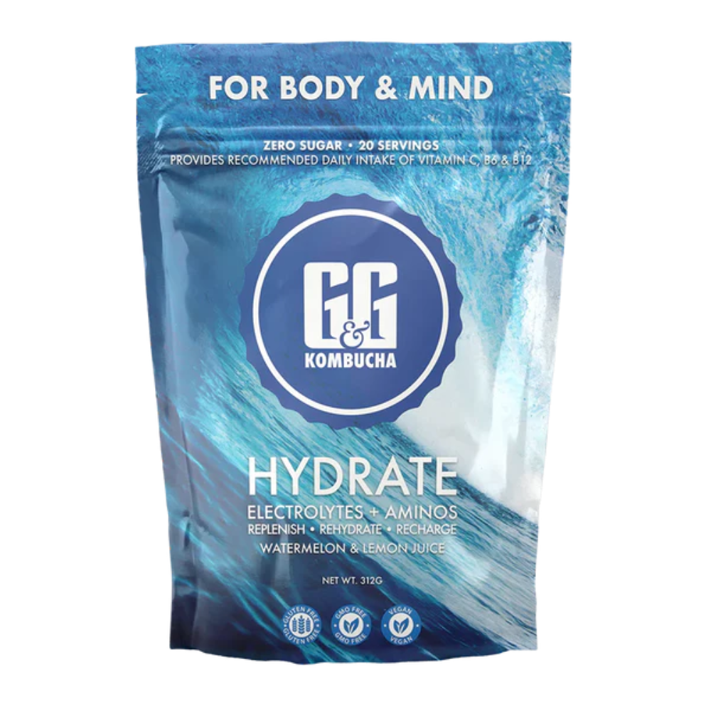 G&G, Kombucha Hydrate Watermelon & Lemon Juice 312g