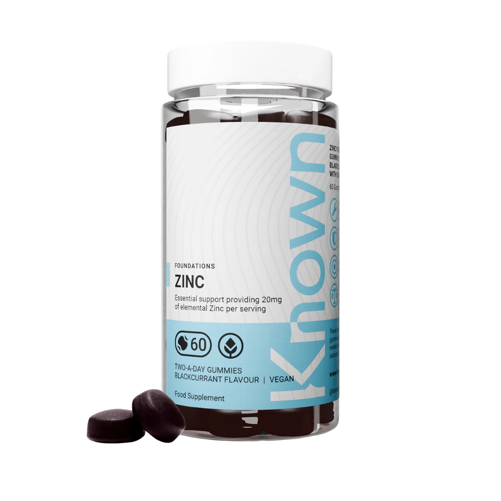 Known Nutrition, Zinc Vegan 60 Gummies