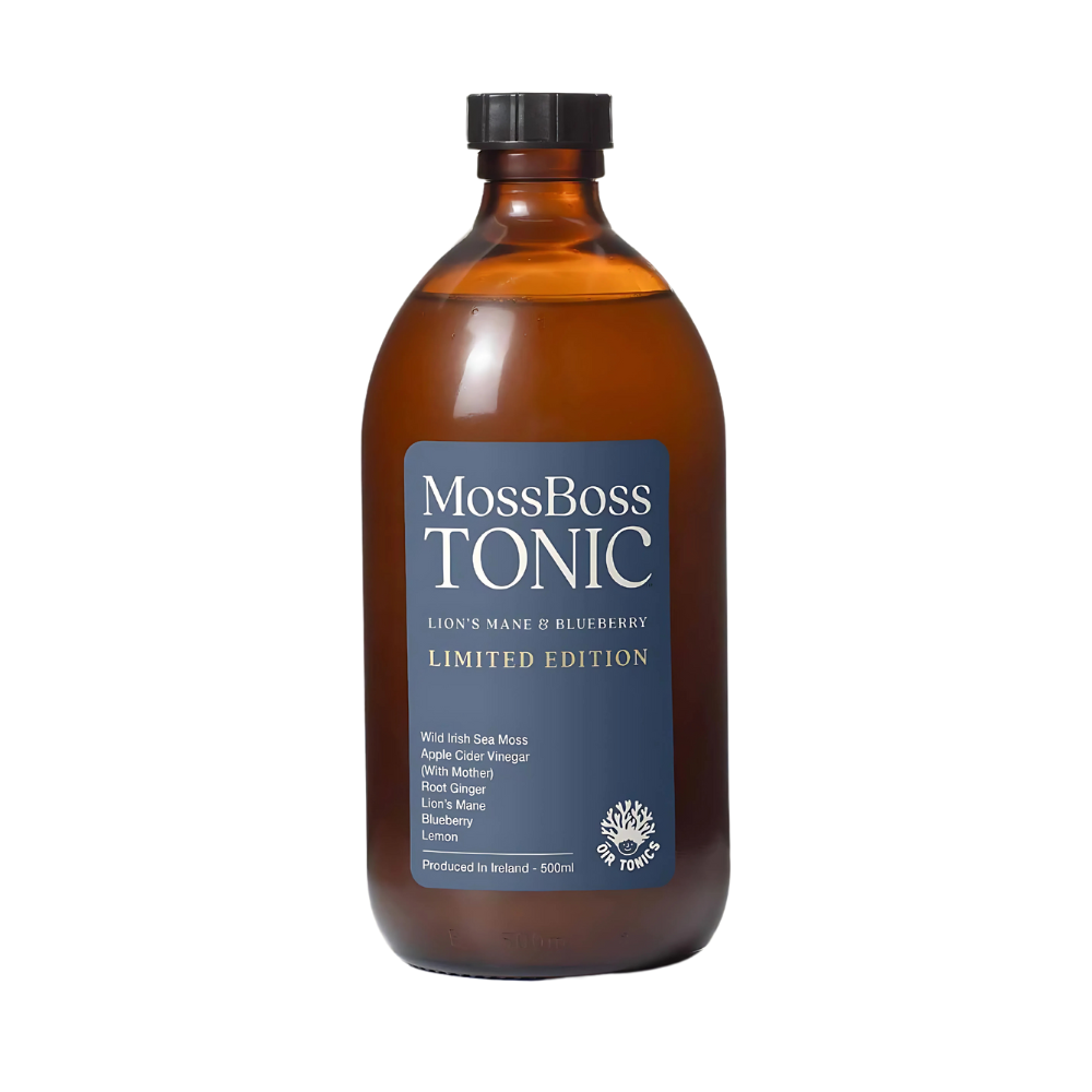 Óir Tonics, MossBoss Lion's Mane & Blueberry Tonic™ Limited Edition 500ml
