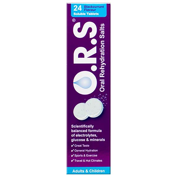 O.R.S Hydration Tablets 24 Blackcurrent