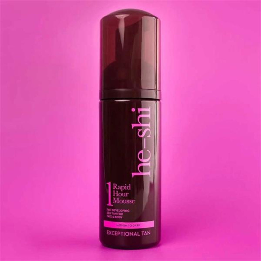 He-Shi, 1Hour Rapid Mousse Med/Dark 150ml