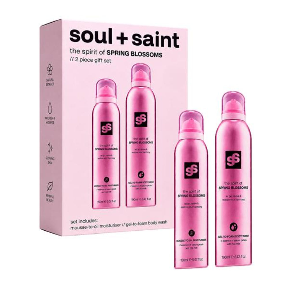 Soul + Saint, The Spirit Of Spring Blossoms 2 Piece Gift Set