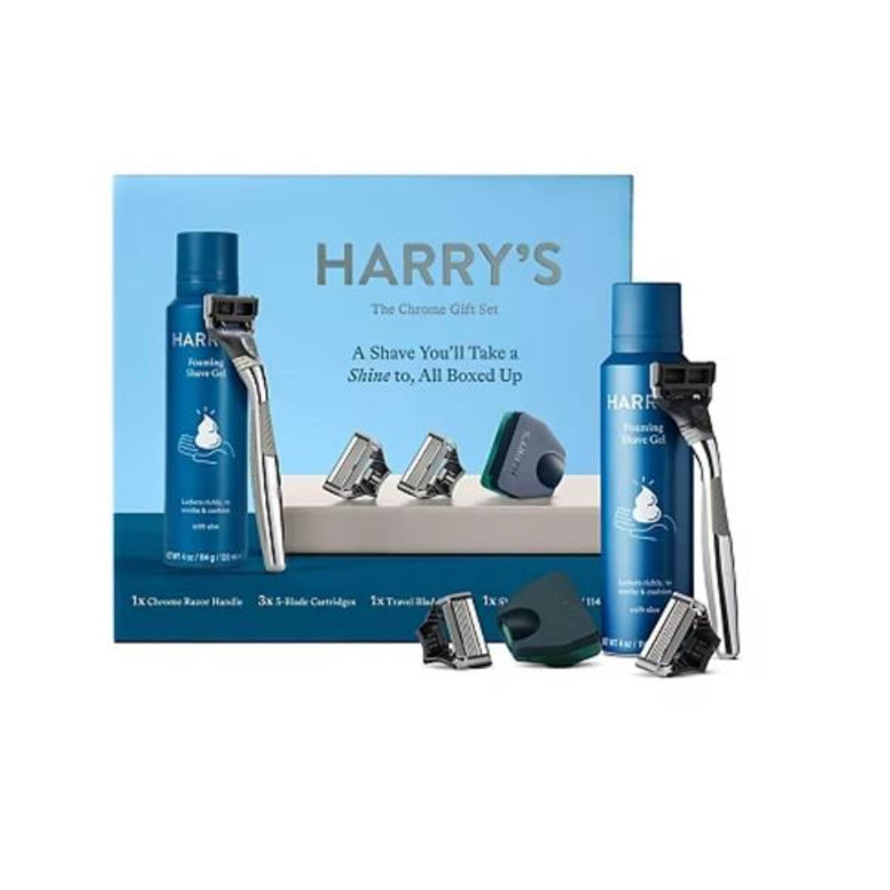Harrys, The Chrome Gift Set