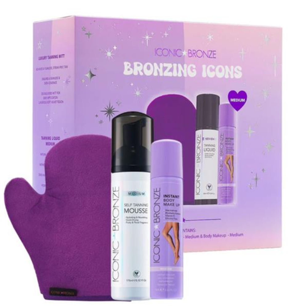 Iconic Bronze, Bronzing Icons Medium Gift Set