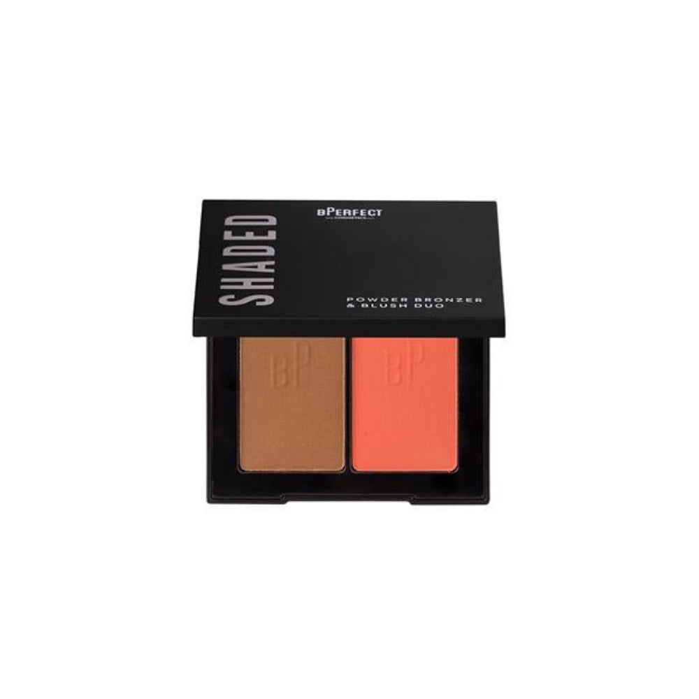 BPerfect, Shaded Powder Bronzer & Blush Duo Medium 02 7g
