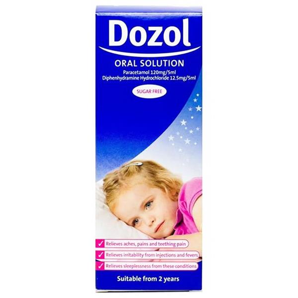 Dozol, Oral Solution Sugar Free with Dosing Syringe 100ml