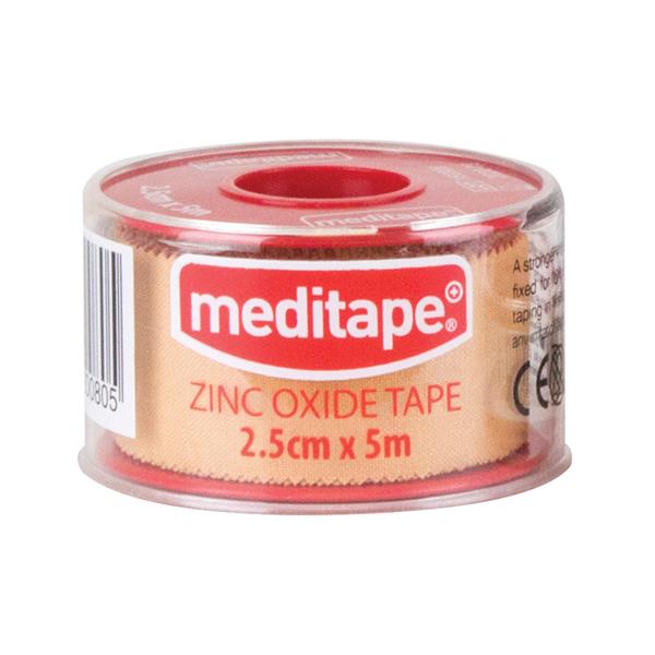 Meditape Zinc Oxide Tape 2.5 X 5M Md751