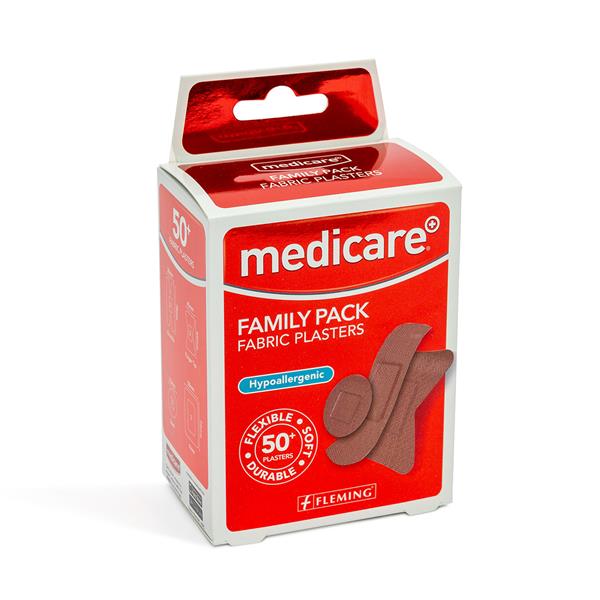 Medicare Family Pack Fabric Plasters