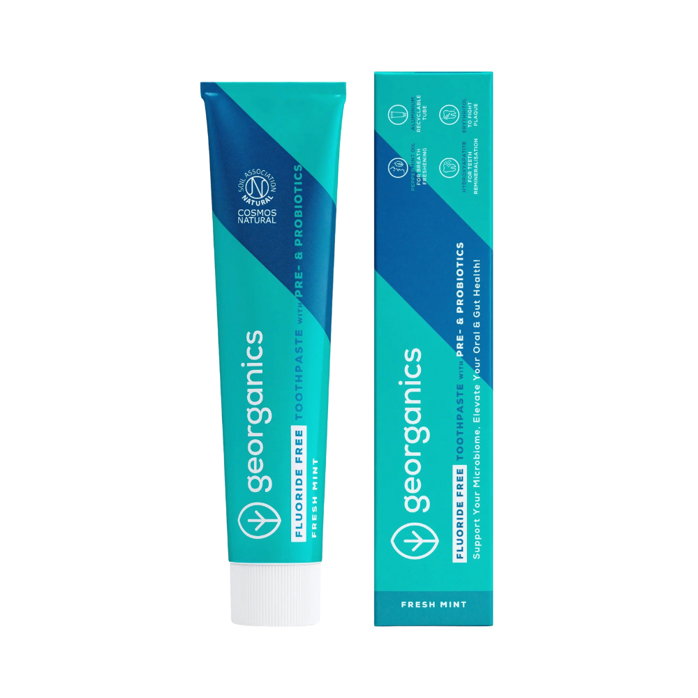 Georganics, Prebiotics & Probiotics Fluoride Free Toothpaste 75ml