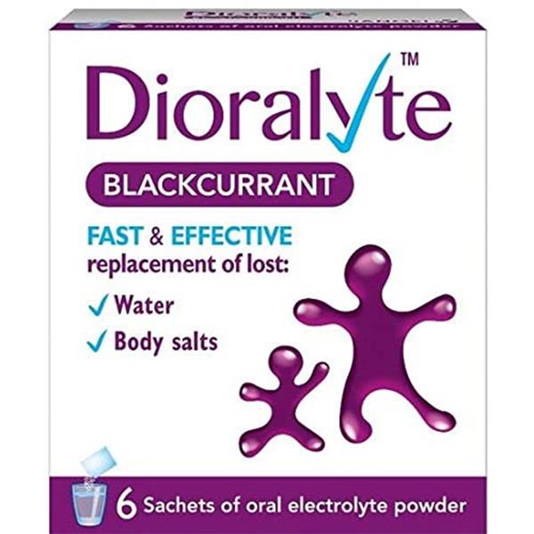 Dioralyte Blackcurrent 6s