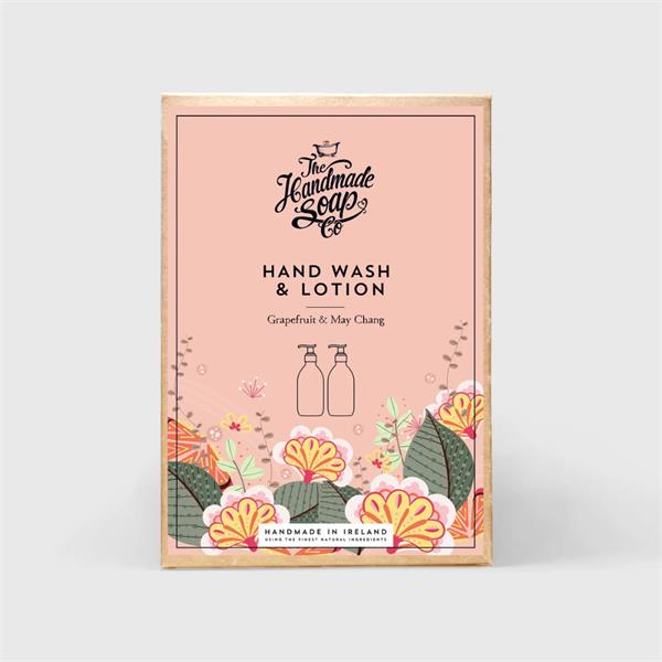 The Handmade Soap Company, Grapefruit & May Handwash & Hand Lotion Duo