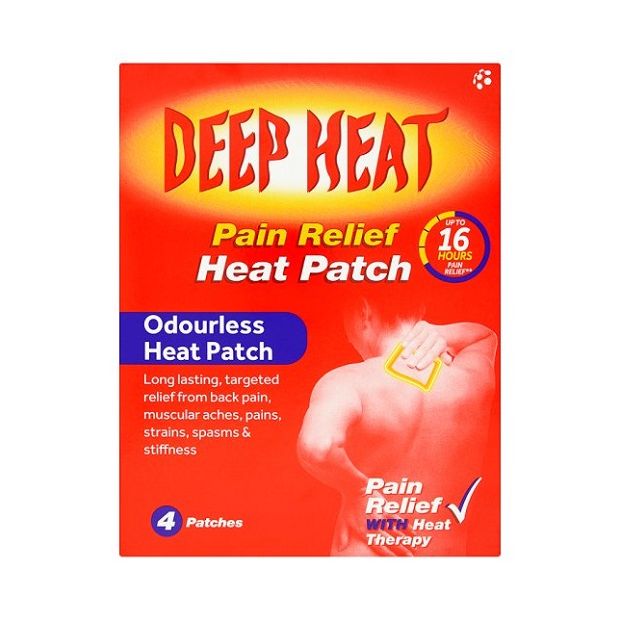 Deep Heat Well Patch 4 Pack