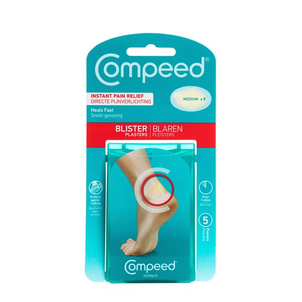 Compeed, Blister Plasters Medium 5 Pack