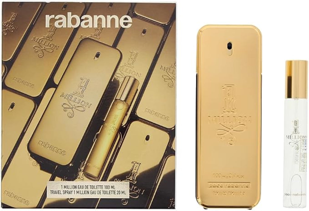 Paco Rabanne, 1 Million Gift Set 100ml EDT & 20ml EDT Spray