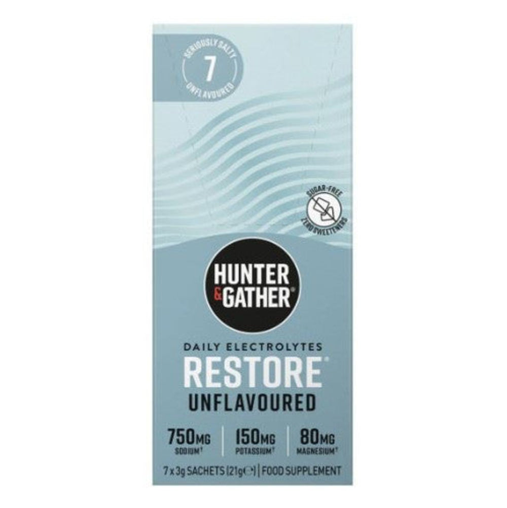 Hunter & Gather Daily Electrolytes Restore Unflavoured 7 sachets