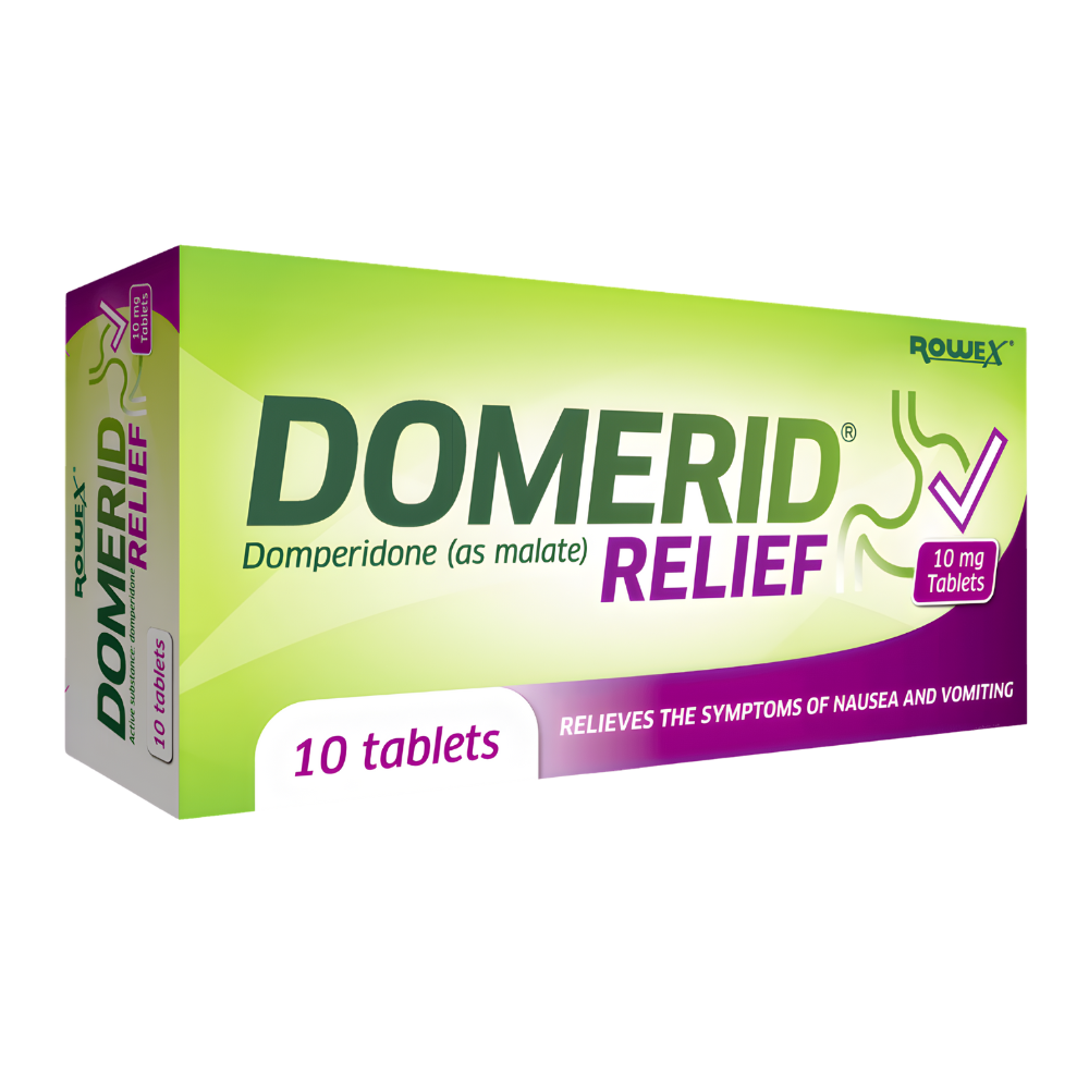 Domerid relief 10Mg 10 Tablets