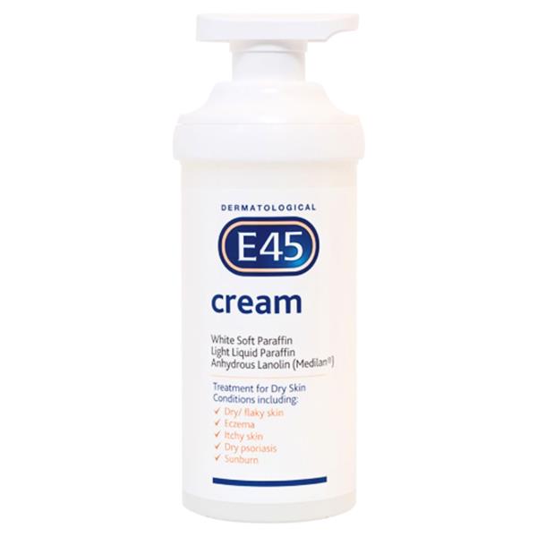 E45, Cream Pump Dispenser 500ml