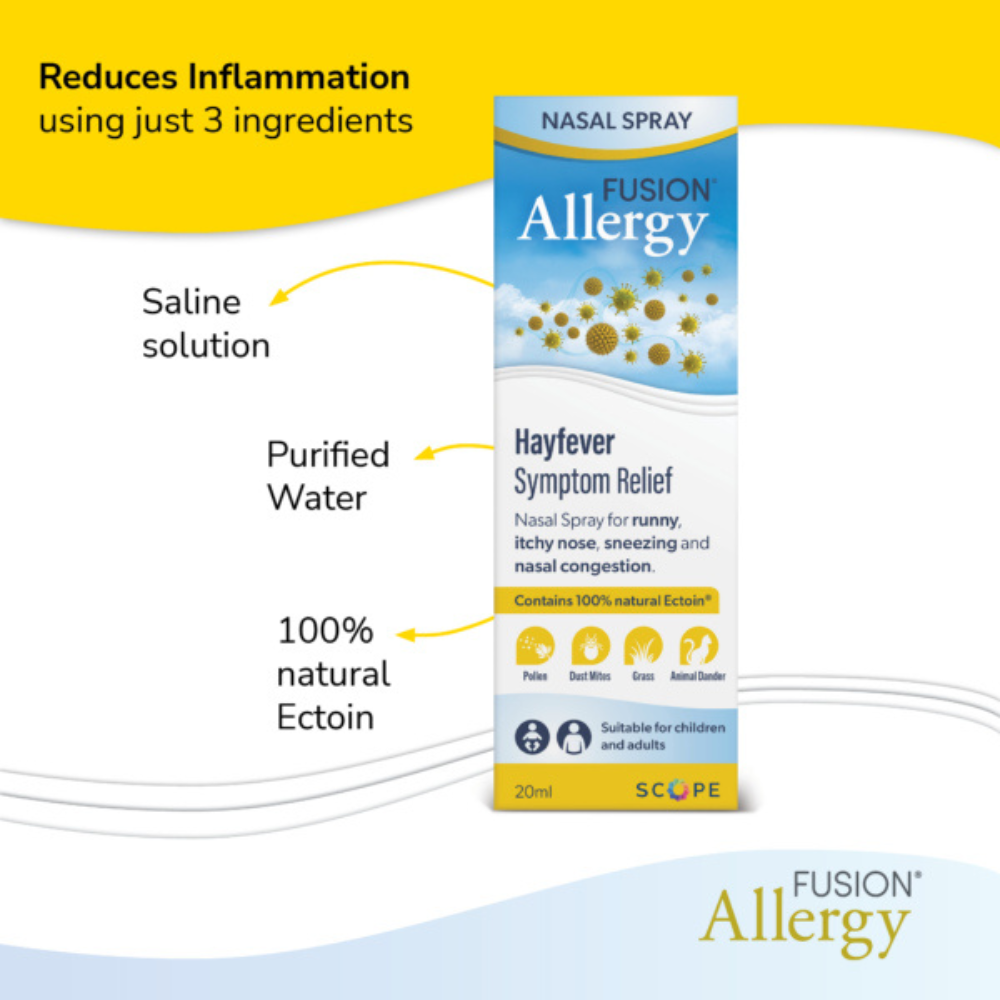 FUSION® Allergy, Hayfever & Allergy Nasal Spray 20ml